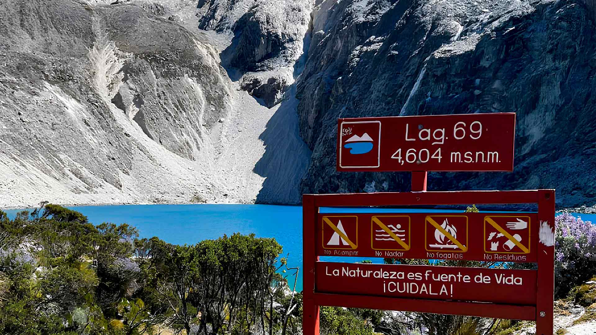 Laguna 69 Parque Nacional Huascarán