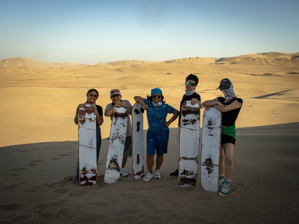 Sandboard en el desierto de Ica