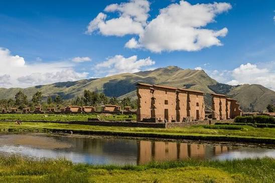 Paisaje andino en la Ruta del Sol, Perú